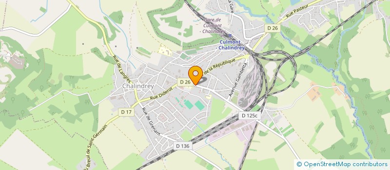 localisation de l'entreprise LES JARDINS D'EVA à LE PAILLY