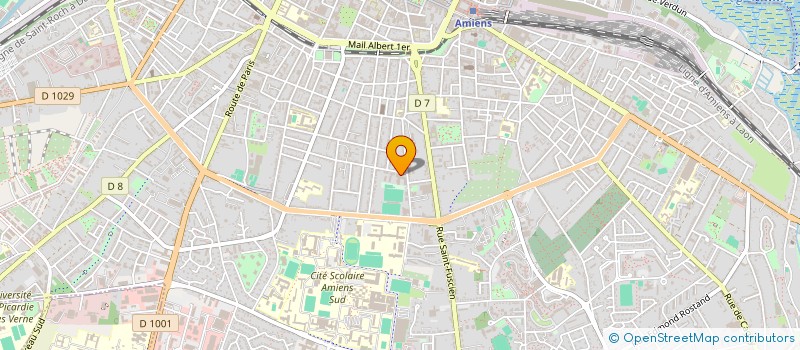 localisation de l'entreprise LES JARDINS D'HENRIVILLE à AMIENS