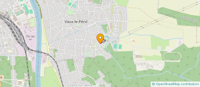 localisation de l'entreprise LES JARDINS D'IDA  VAUX-LE-PENIL