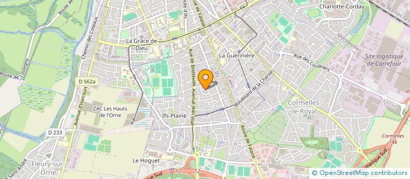 localisation de l'entreprise LES JARDINS D IF à IFS