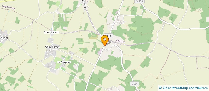localisation de l'entreprise LES JARDINS D'IROISE DE MANSLE à MANSLE-LES-FONTAINES