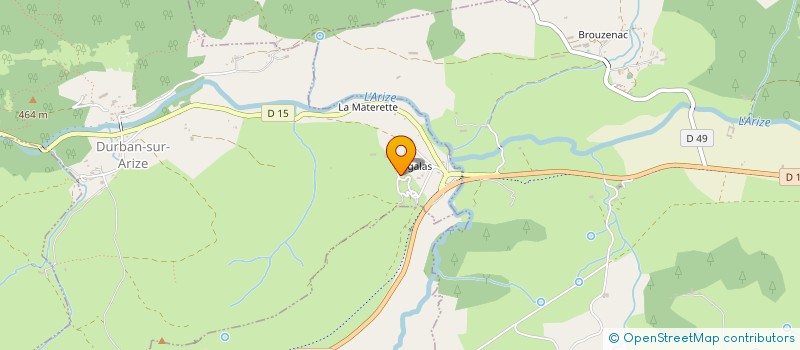 localisation de l'entreprise LES JARDINS D'OCXTANIE à DURBAN-SUR-ARIZE
