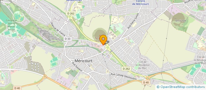 localisation de l'entreprise LES JARDINS D OLIVIER à MERICOURT