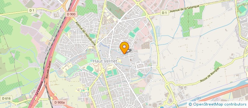 localisation de l'entreprise LES JARDINS DE BABEUF à PERPIGNAN