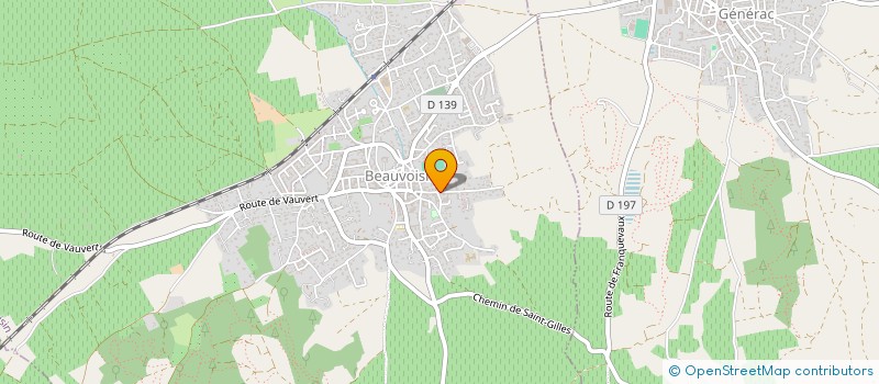 localisation de l'entreprise LES JARDINS DE BANLOUX  BEAUVOISIN