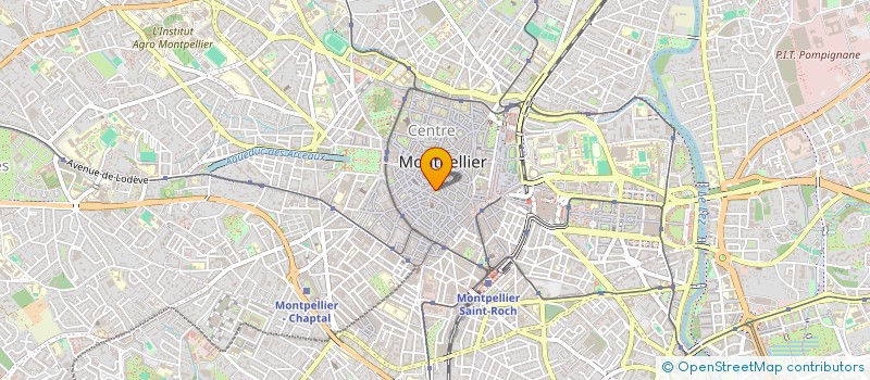 localisation de l'entreprise LES JARDINS DE BOHEME à MONTPELLIER