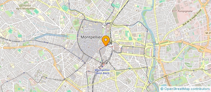 localisation de l'entreprise LES JARDINS DE BORDEAUX à MONTPELLIER