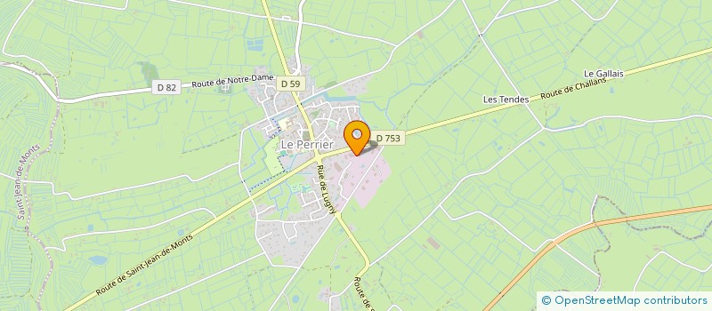localisation de l'entreprise LES JARDINS DE BRUCE à LE PERRIER