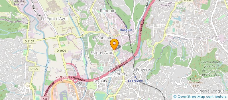 localisation de l'entreprise LES JARDINS DE CANNET à LE CANNET