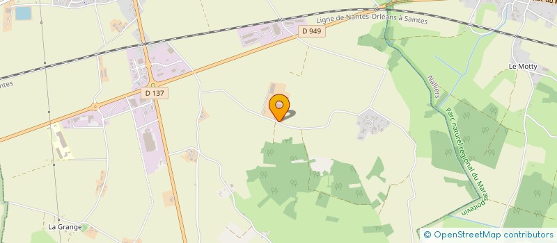 localisation de l'entreprise LES JARDINS DE CELINE à SAINTE-GEMME-LA-PLAINE