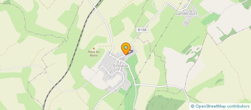 localisation de l'entreprise LES JARDINS DE CENTAUREE  EINVAUX