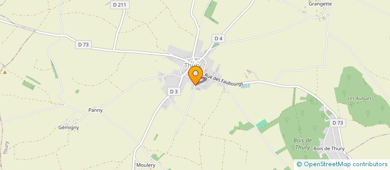 localisation de l'entreprise LES JARDINS DE COLETTE EARL à THURY
