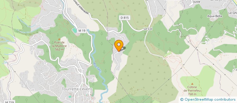 localisation de l'entreprise LES JARDINS DE GAIA à CHATEAUNEUF-VILLEVIEILLE