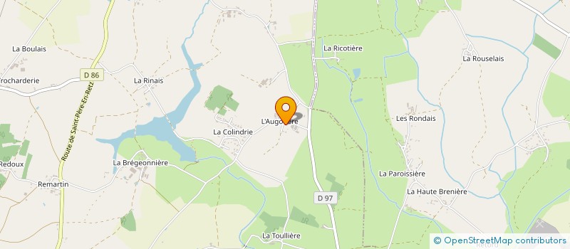localisation de l'entreprise LES JARDINS DE JADE à PORNIC