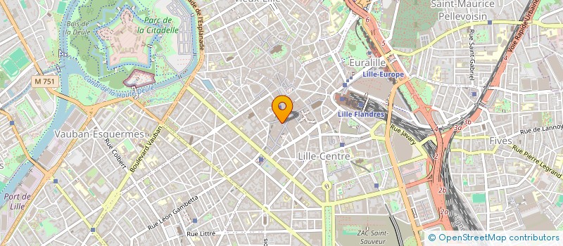 localisation de l'entreprise LES JARDINS DE JULIE ET LEA à LILLE