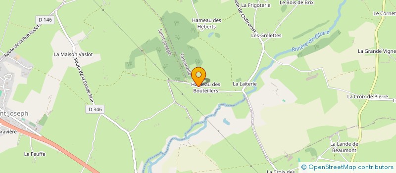 localisation de l'entreprise LES JARDINS DE JULIEN  TAMERVILLE