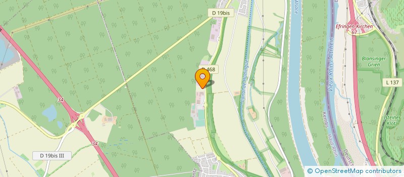 localisation de l'entreprise LES JARDINS DE KEMBS  KEMBS