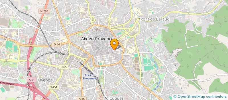 localisation de l'entreprise LES JARDINS DE L'APHRODITE à AIX-EN-PROVENCE