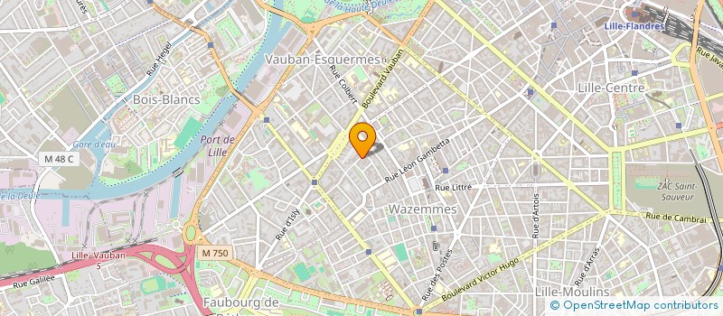 localisation de l'entreprise LES JARDINS DE L'ARBONNOISE à LILLE