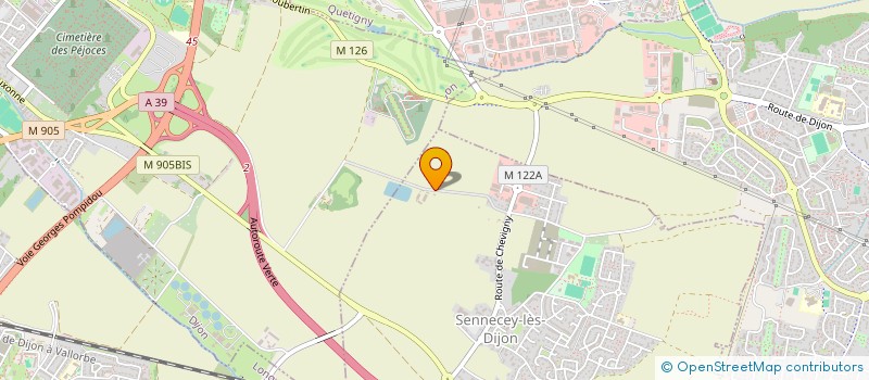 localisation de l'entreprise LES JARDINS DE L'ARBRE A VOEUX  CENVES