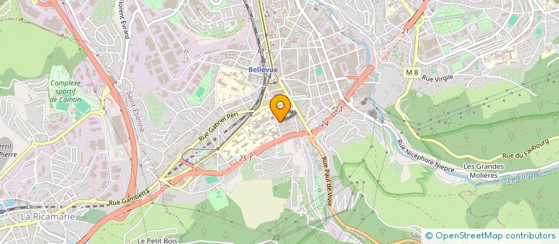 localisation de l'entreprise LES JARDINS DE L'ESTEREL  THEOULE-SUR-MER