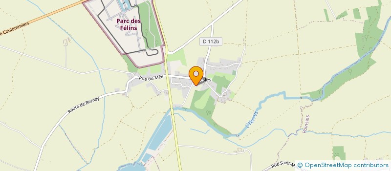 localisation de l'entreprise LES JARDINS DE L'YERRES à LUMIGNY-NESLES-ORMEAUX