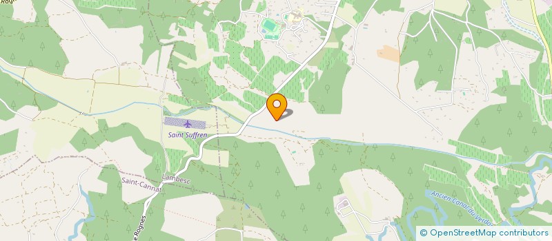 localisation de l'entreprise LES JARDINS DE LA CAPELETTE  ROGNES