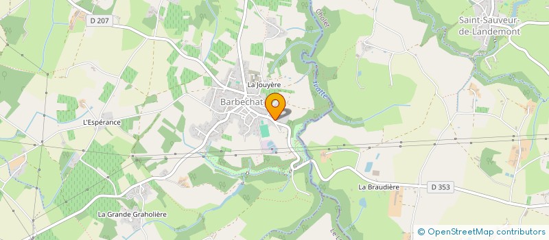 localisation de l'entreprise LES JARDINS DE LA DIVATTE à DIVATTE-SUR-LOIRE