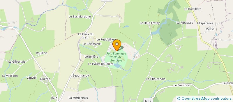 localisation de l'entreprise LES JARDINS DE LA FOLETIERE à LE CHATELLIER