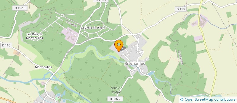 localisation de l'entreprise LES JARDINS DE LA MALTORNE ENTREPRISES à BRECHAMPS