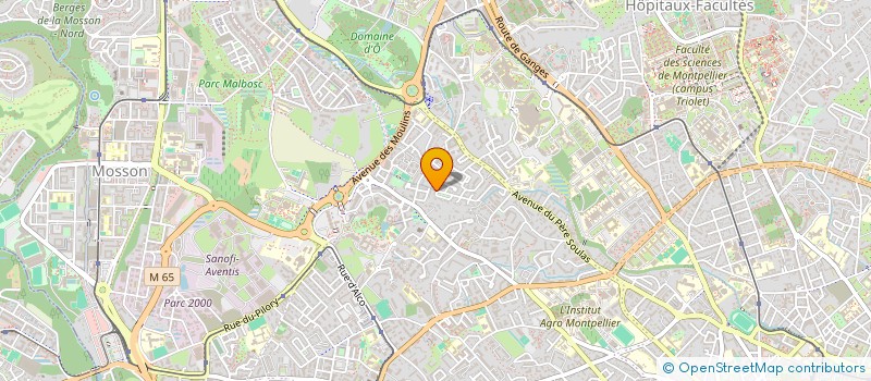 localisation de l'entreprise LES JARDINS DE LA MERCI  LE CABANIAL