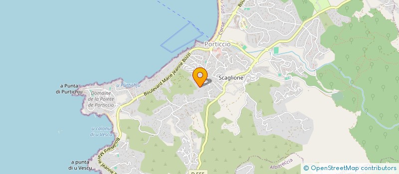 localisation de l'entreprise LES JARDINS DE LA PALMERAIE DG  GROSSETO-PRUGNA