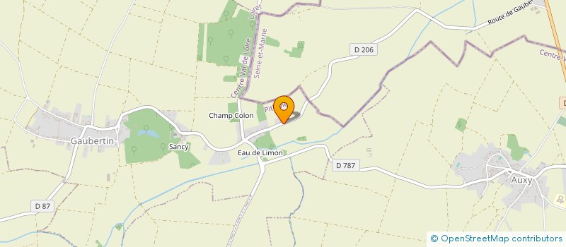 localisation de l'entreprise LES JARDINS DE LA VOIE ROMAINE à BEAUNE-LA-ROLANDE