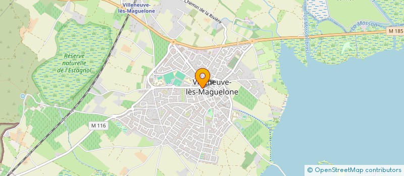 localisation de l'entreprise LES JARDINS DE LAROCA à VILLENEUVE-LES-MAGUELONE