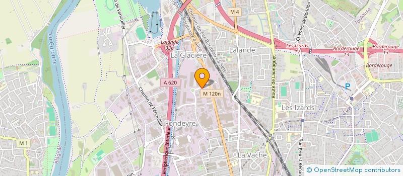 localisation de l'entreprise LES JARDINS DE LAURA à TOULOUSE
