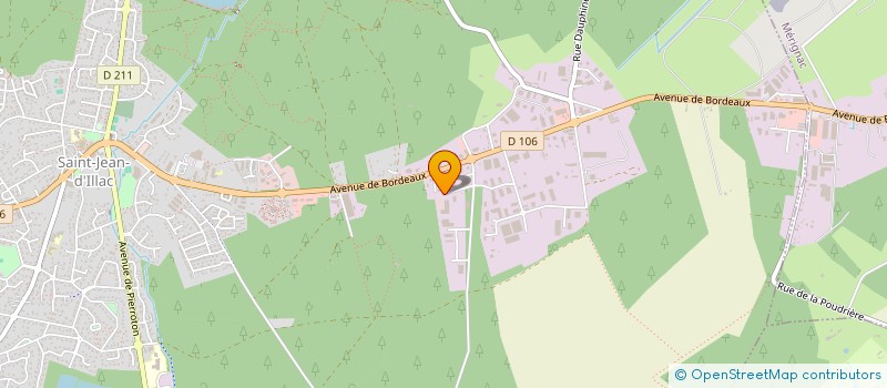 localisation de l'entreprise LES JARDINS DE LISA  SAINT-JEAN-D'ILLAC