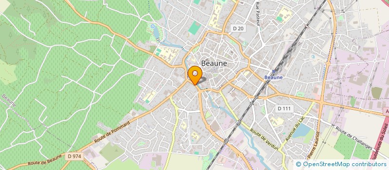 localisation de l'entreprise LES JARDINS DE LOIS à BEAUNE