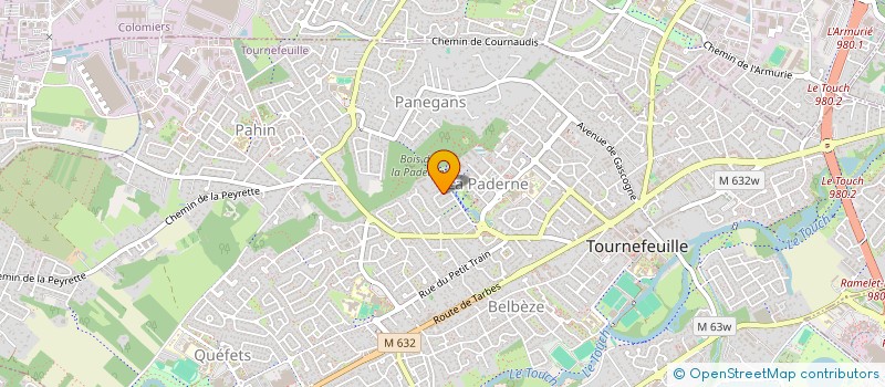 localisation de l'entreprise LES JARDINS DE LOTIHOME  TOURNEFEUILLE