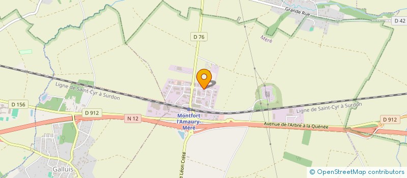 localisation de l'entreprise LES JARDINS DE MALO  MERE