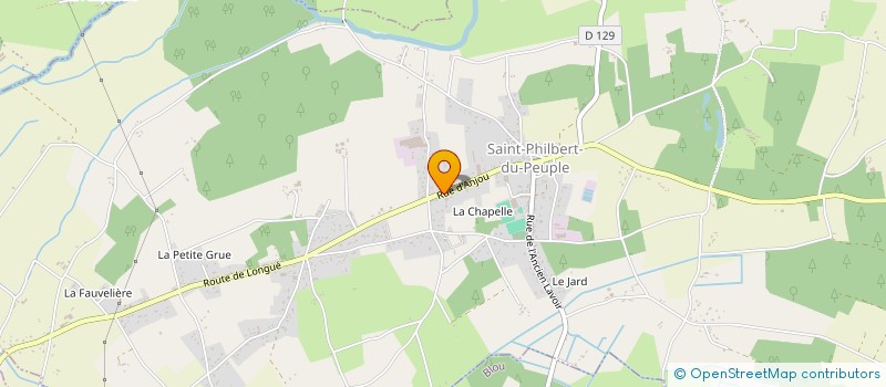 localisation de l'entreprise LES JARDINS DE MALO à LONGUE-JUMELLES