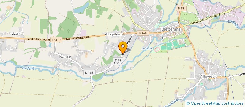 localisation de l'entreprise LES JARDINS DE MARIE  NANCE