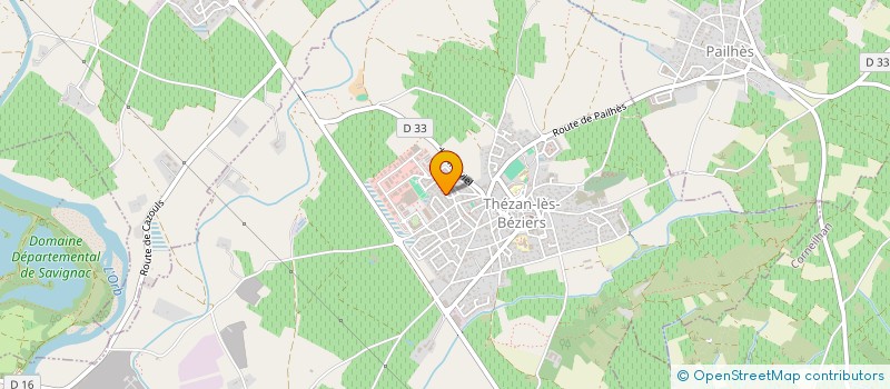 localisation de l'entreprise LES JARDINS DE MARION  MONTADY