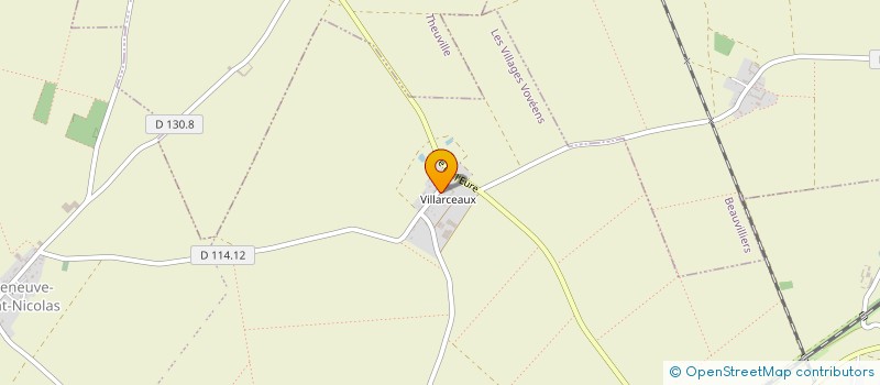 localisation de l'entreprise LES JARDINS DE MARLIS à LES VILLAGES VOVEENS