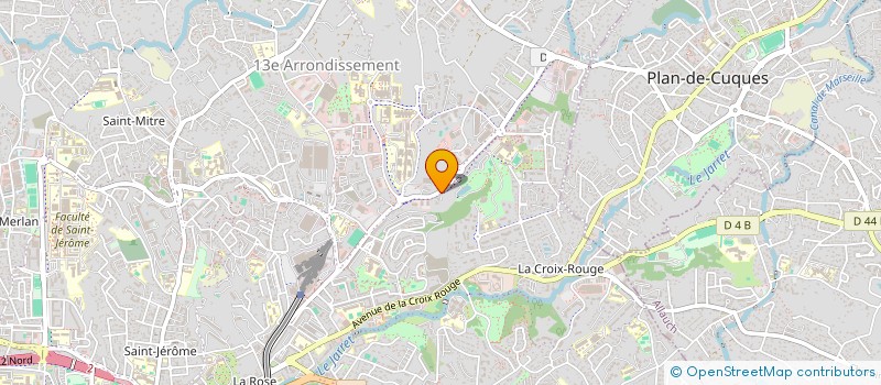 localisation de l'entreprise LES JARDINS DE MARSEILLE à MARSEILLE