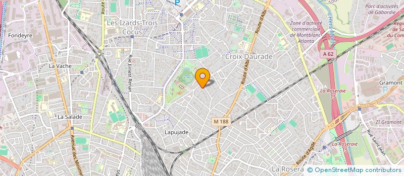 localisation de l'entreprise LES JARDINS DE MINA à TOULOUSE