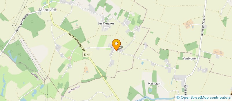 localisation de l'entreprise LES JARDINS DE MONTLIARD SARL à MONTLIARD