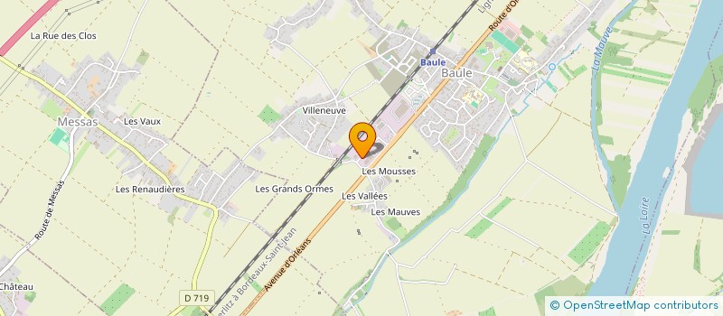 localisation de l'entreprise LES JARDINS DE NANA à BAULE