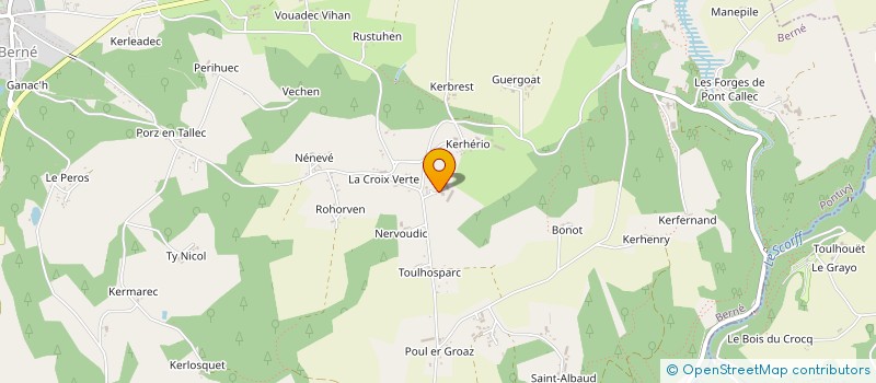 localisation de l'entreprise LES JARDINS DE NOGUELLO  BERNE