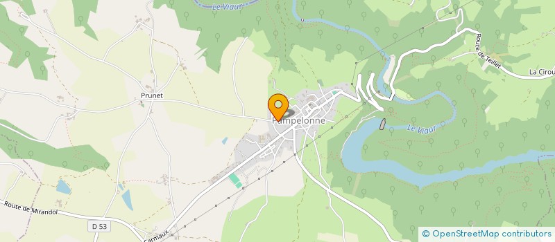 localisation de l'entreprise LES JARDINS DE PAMPELONNE à PAMPELONNE