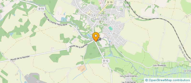 localisation de l'entreprise LES JARDINS DE PHOCAS à SAINT-CYR-EN-TALMONDAIS